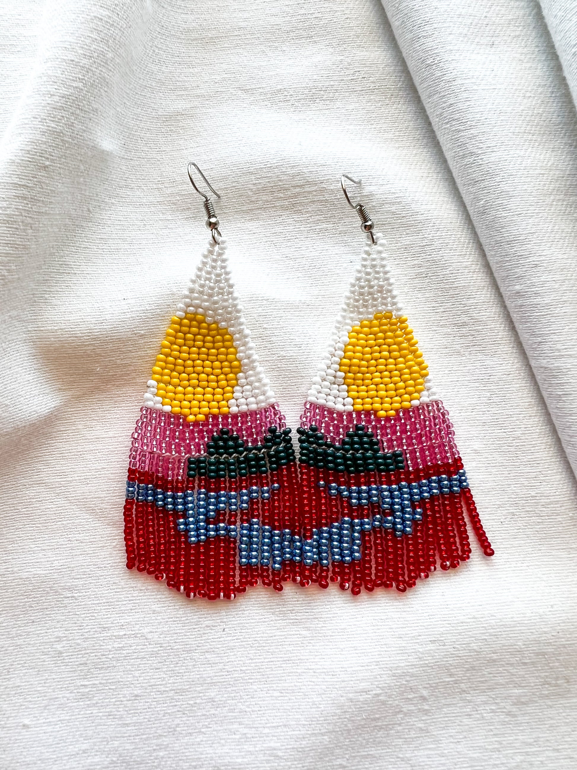 Tierra Mia ✻ Misak Beaded Earrings