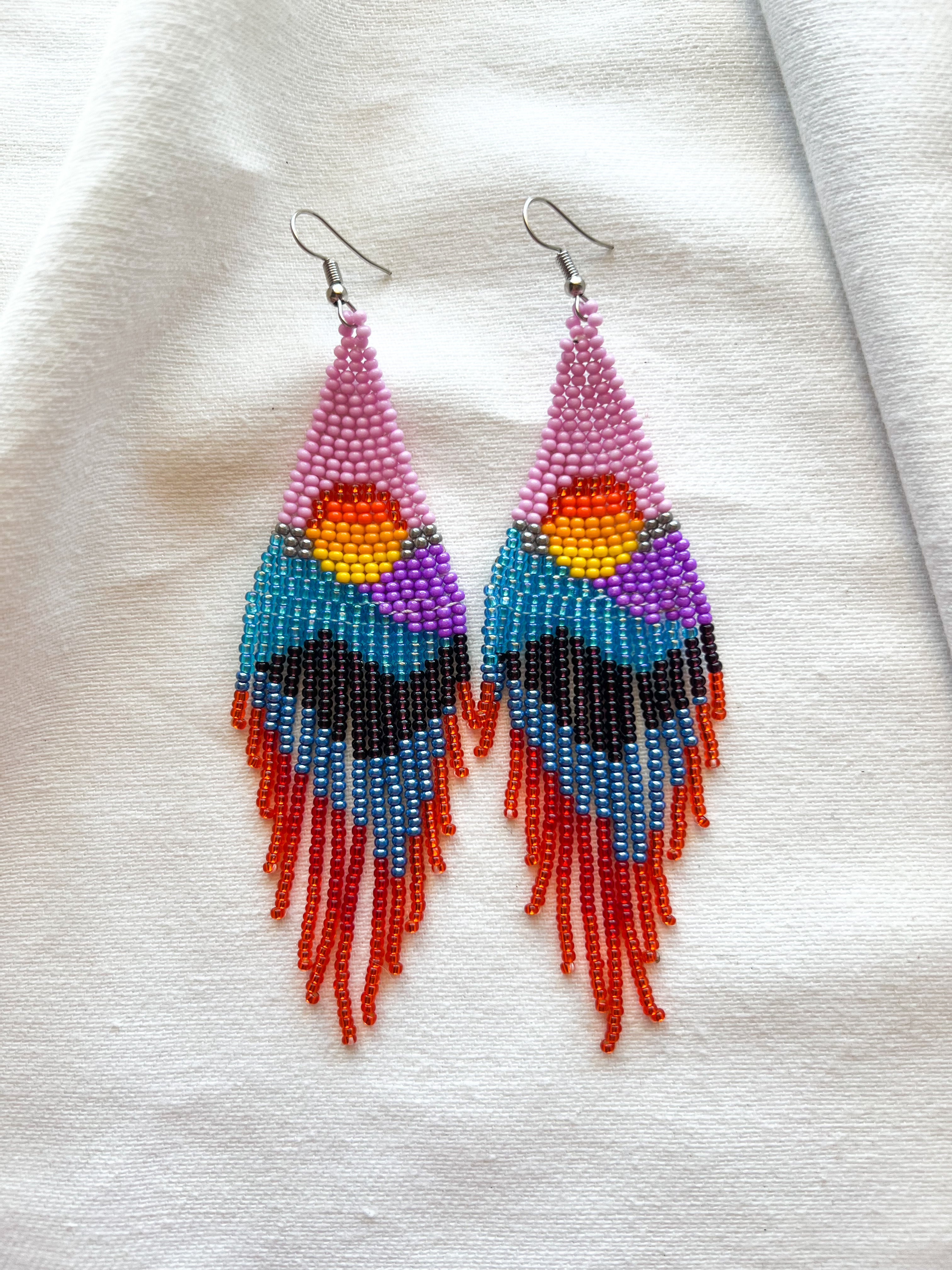 Tierra Mia ✻ Misak Beaded Earrings