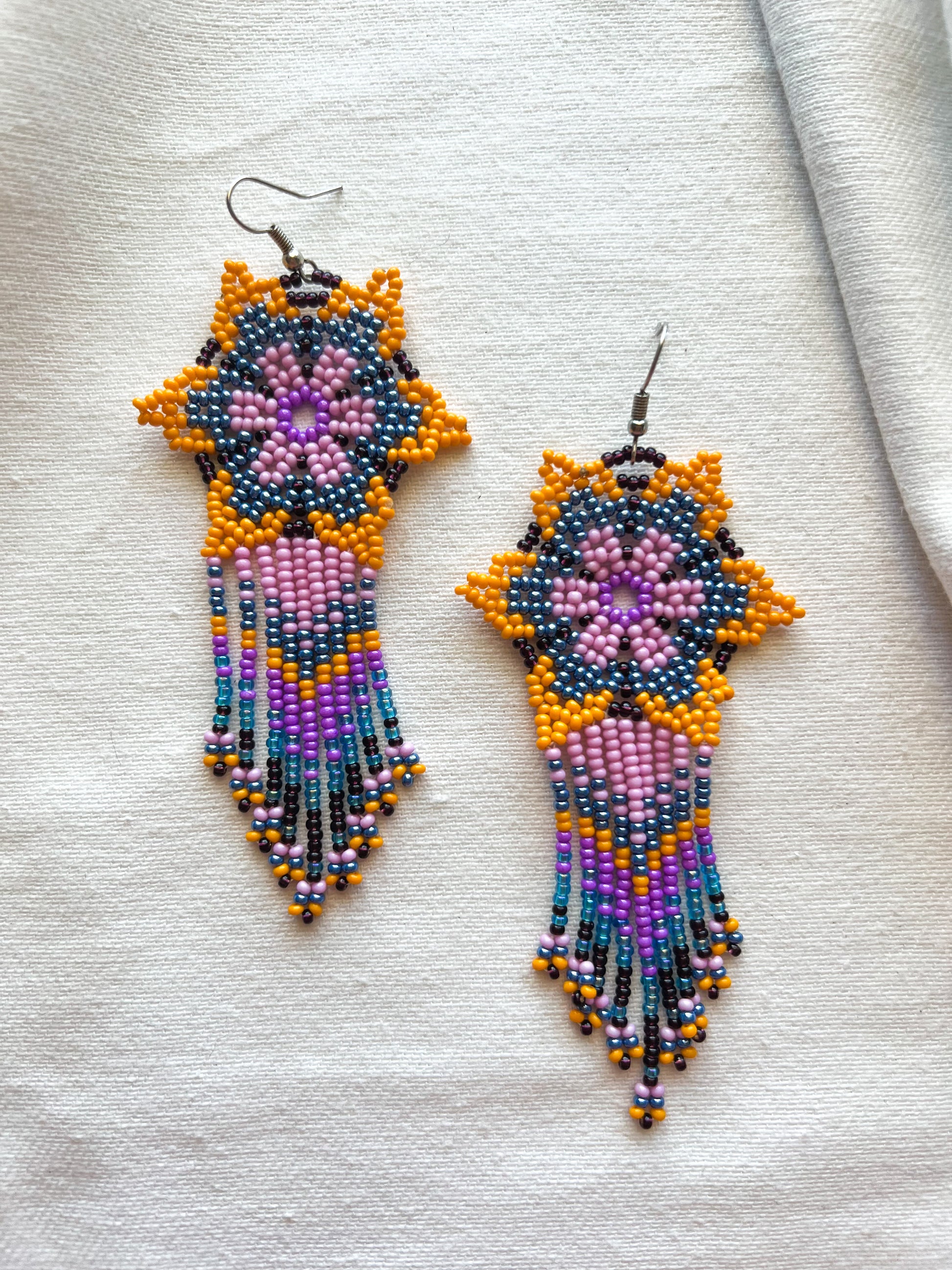 Flores ✻ Misak Beaded Earrings