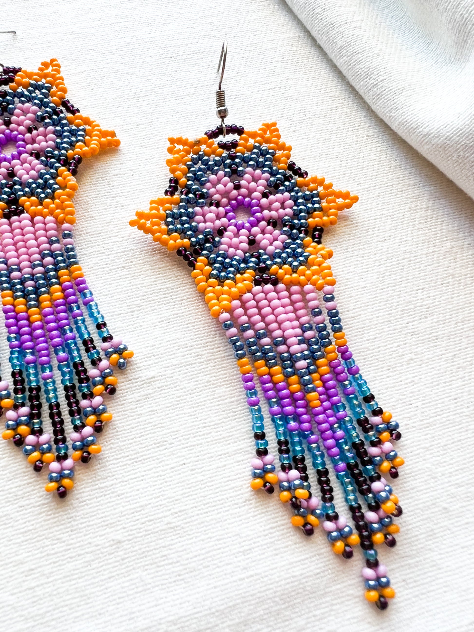 Flores ✻ Misak Beaded Earrings
