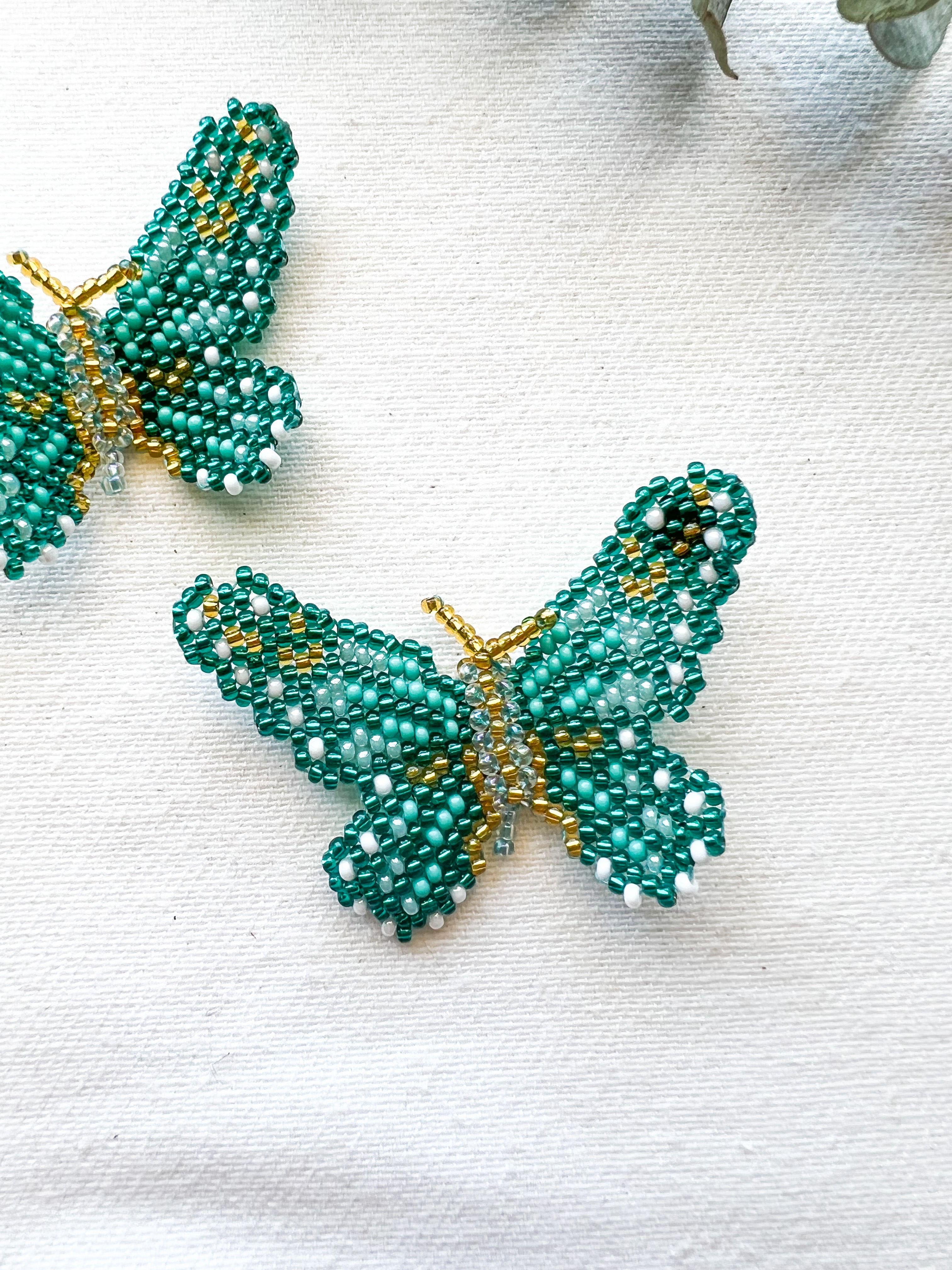 Mariposita ✻ Inga Beaded Earrings
