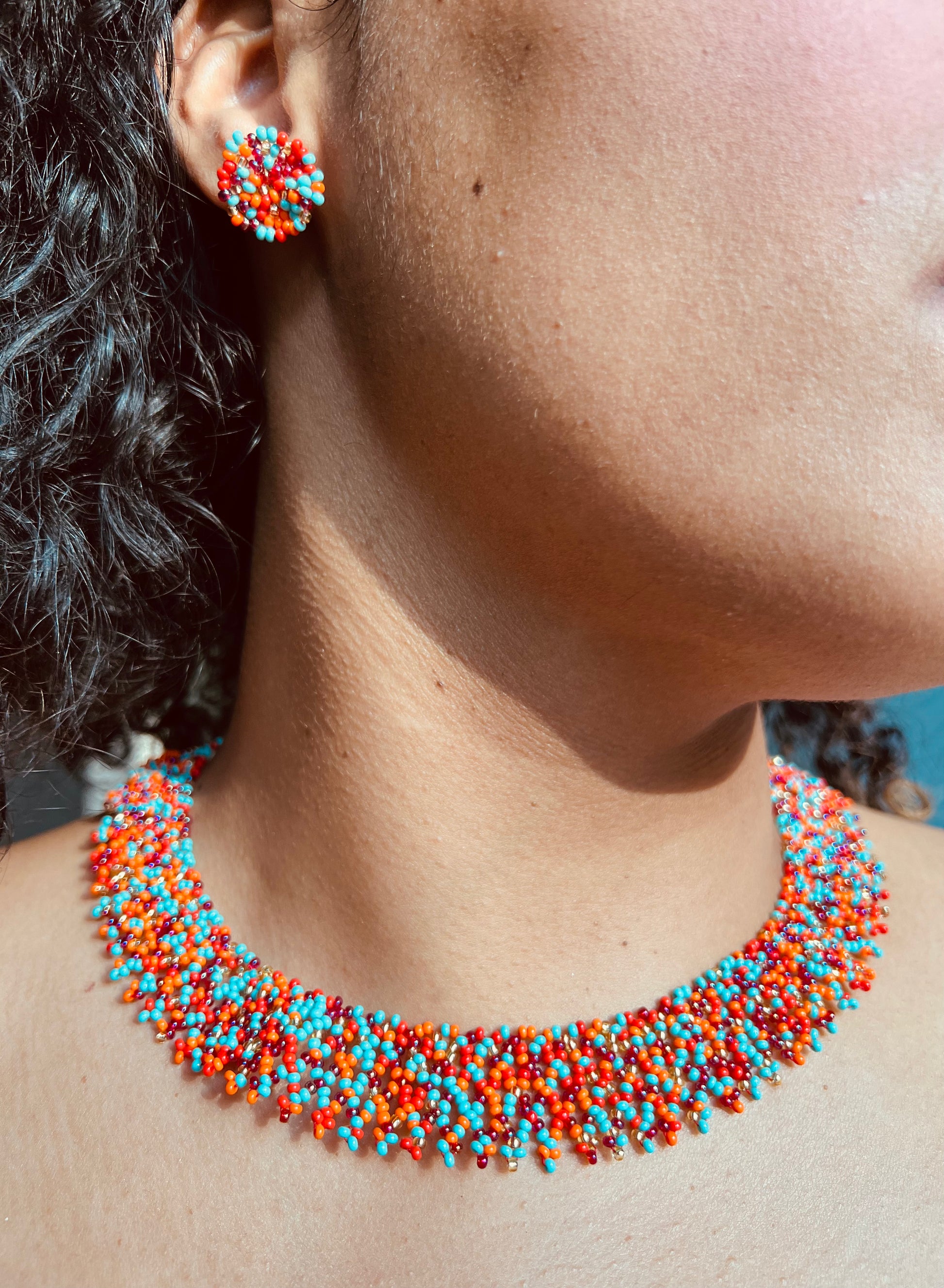 Sia Set ✻ Inga Beaded Necklace