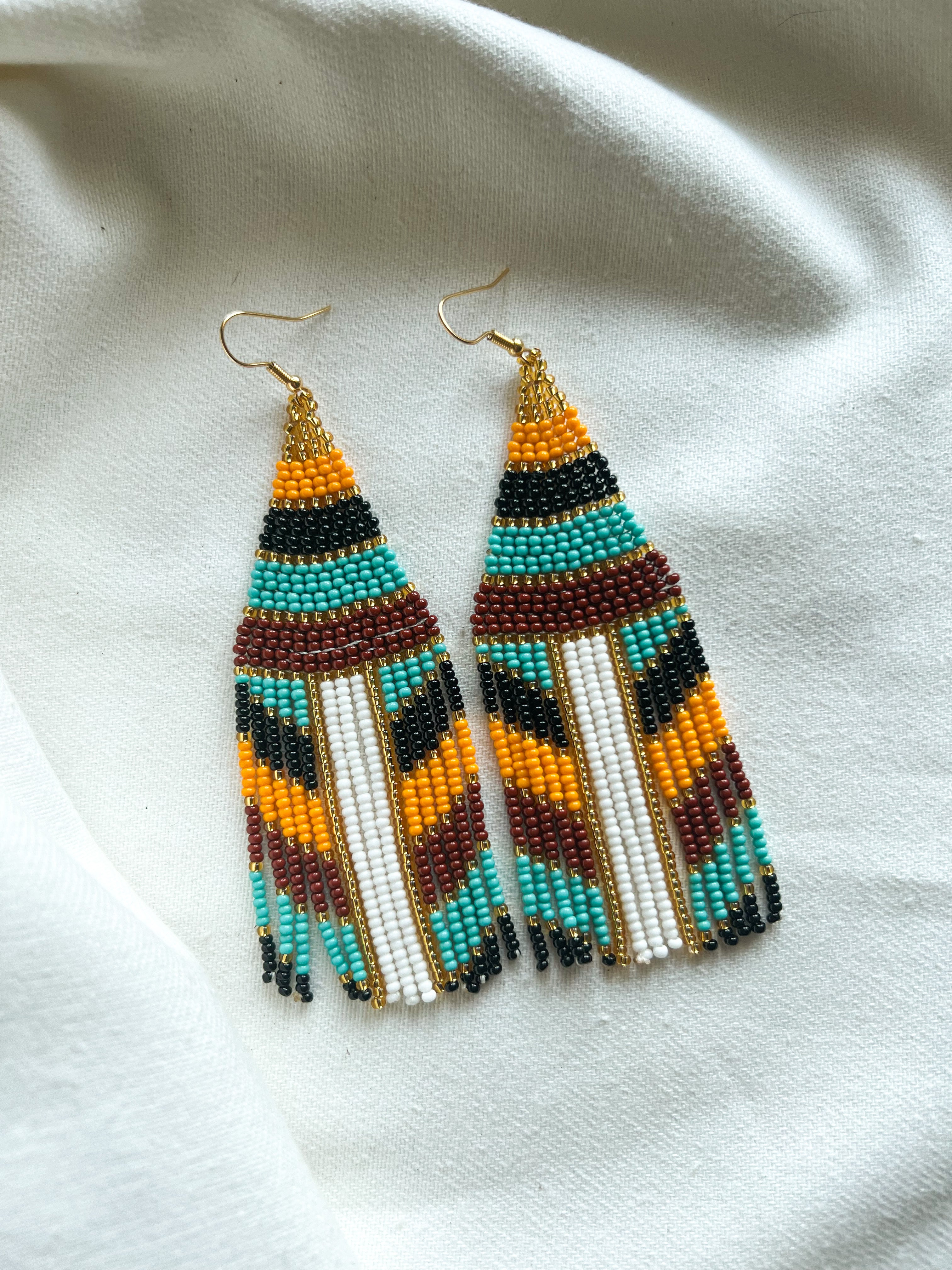 Pishi ✻ Misak Beaded Earrings