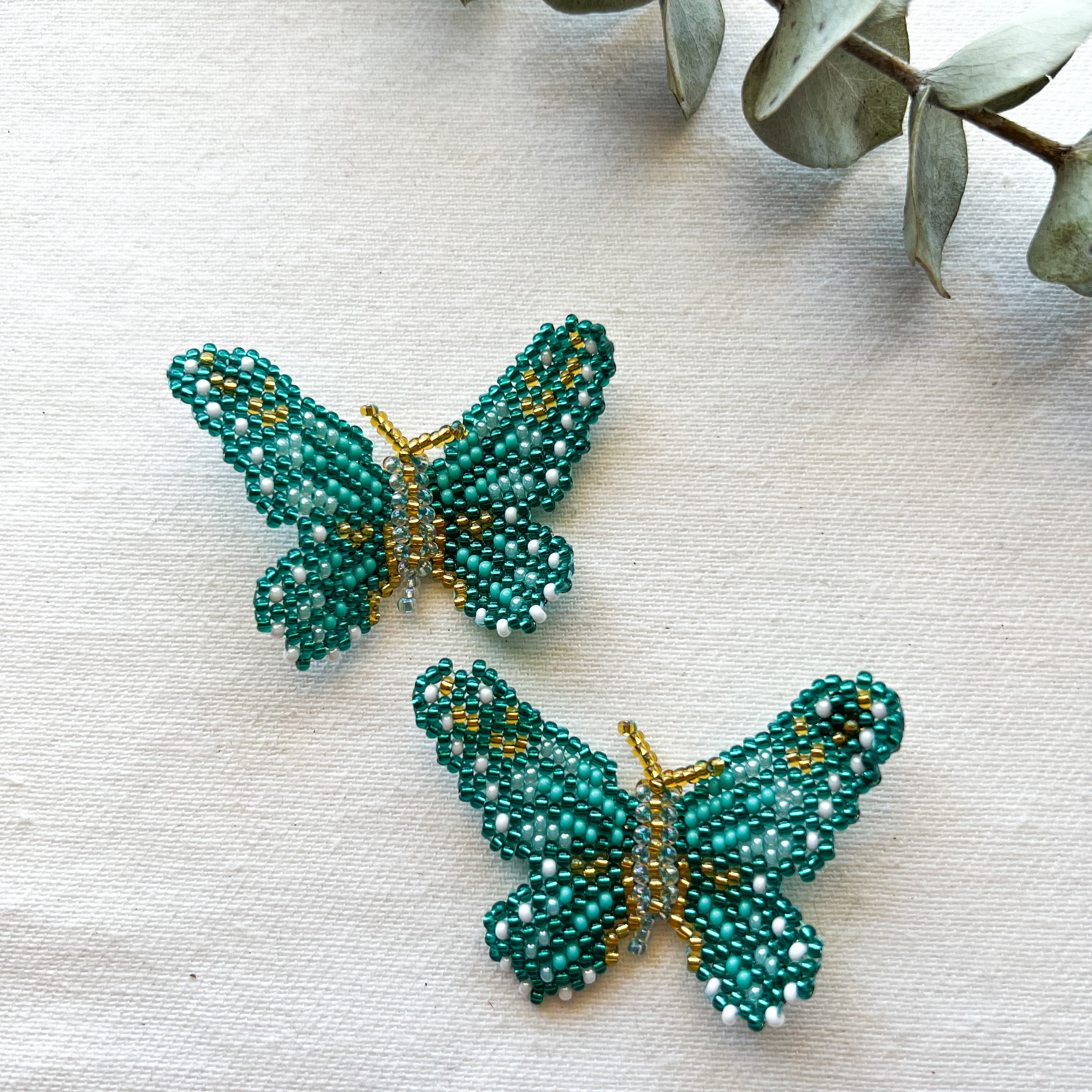 Mariposita ✻ Inga Beaded Earrings