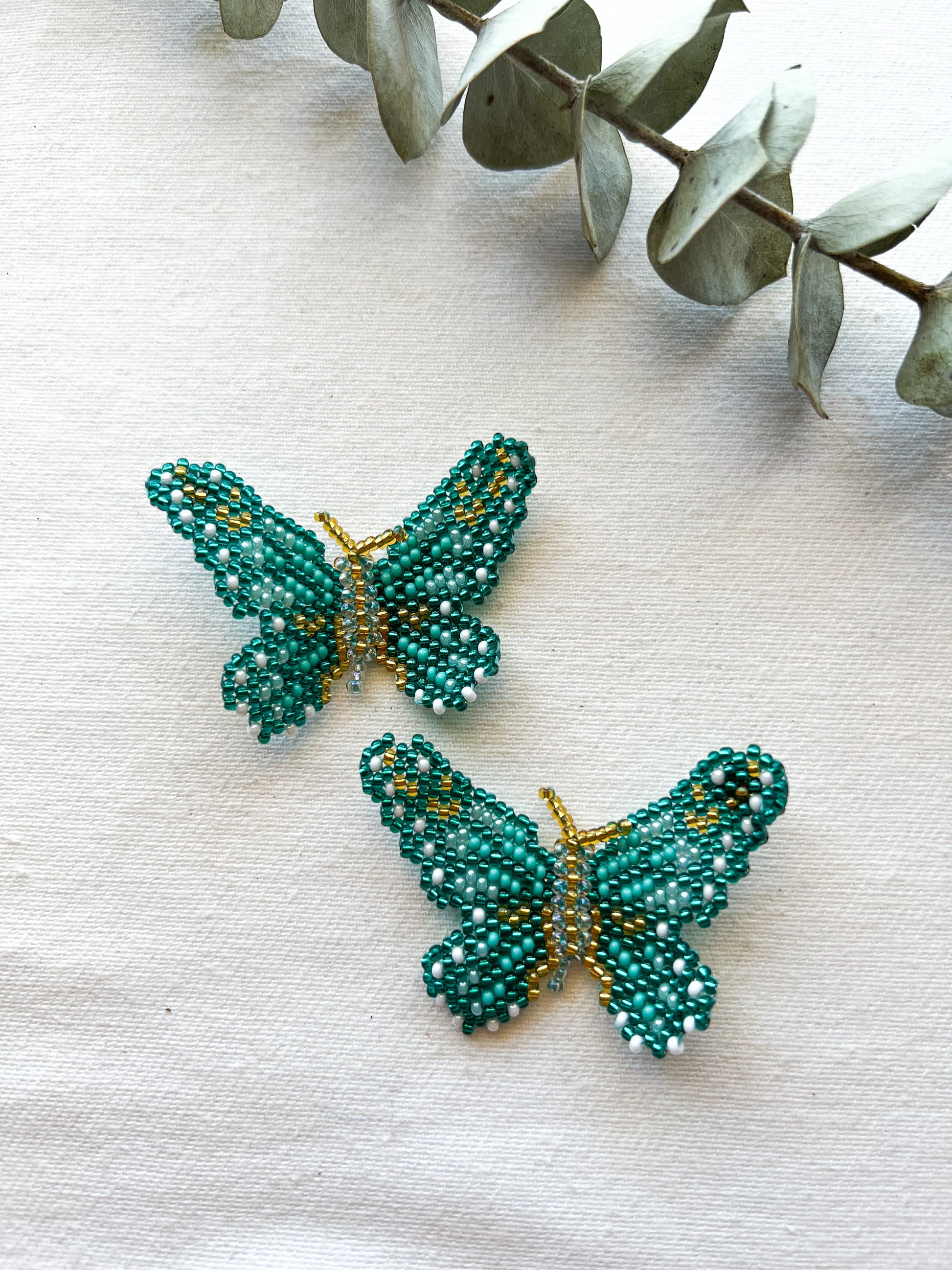 Mariposita ✻ Inga Beaded Earrings