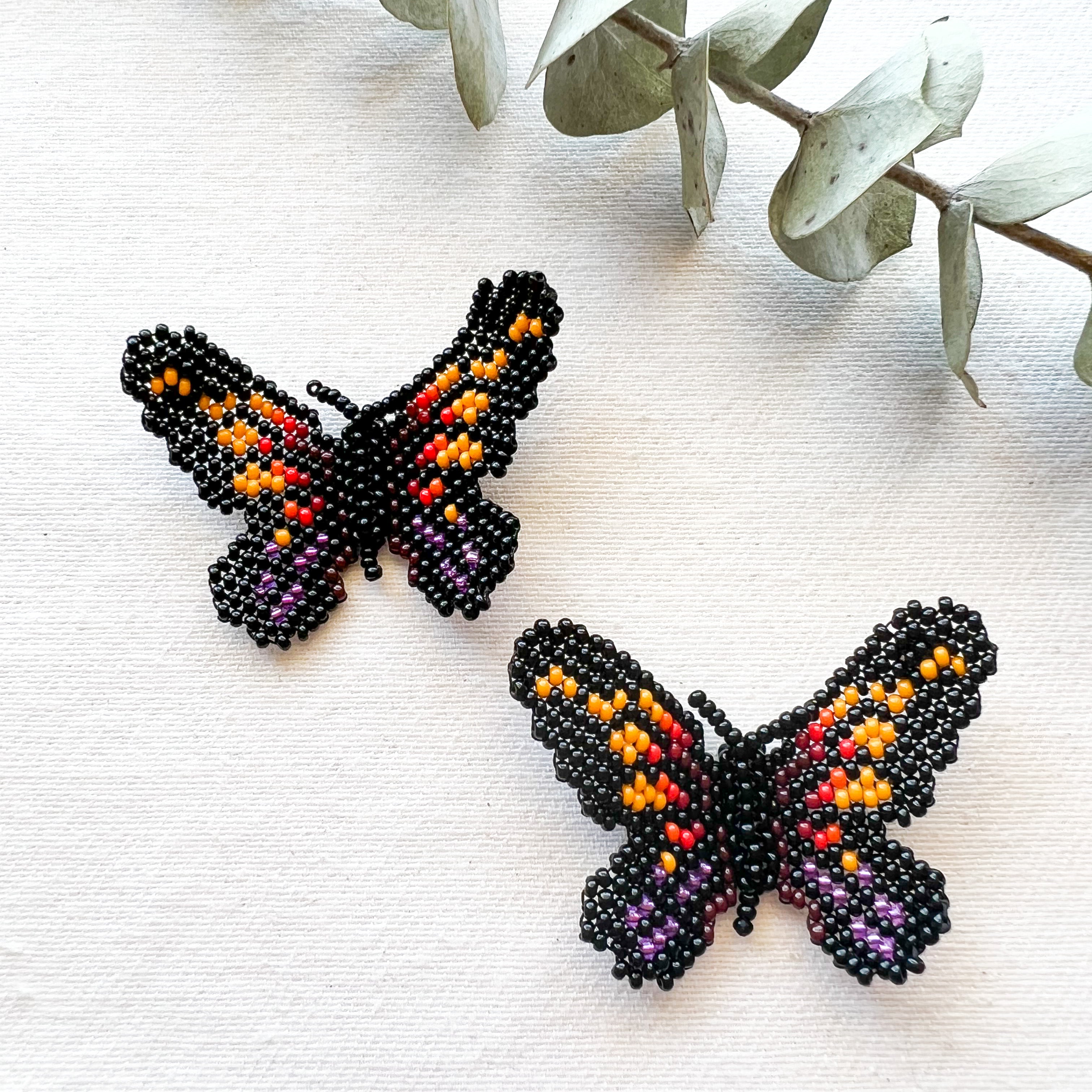 Mariposita ✻ Inga Beaded Earrings