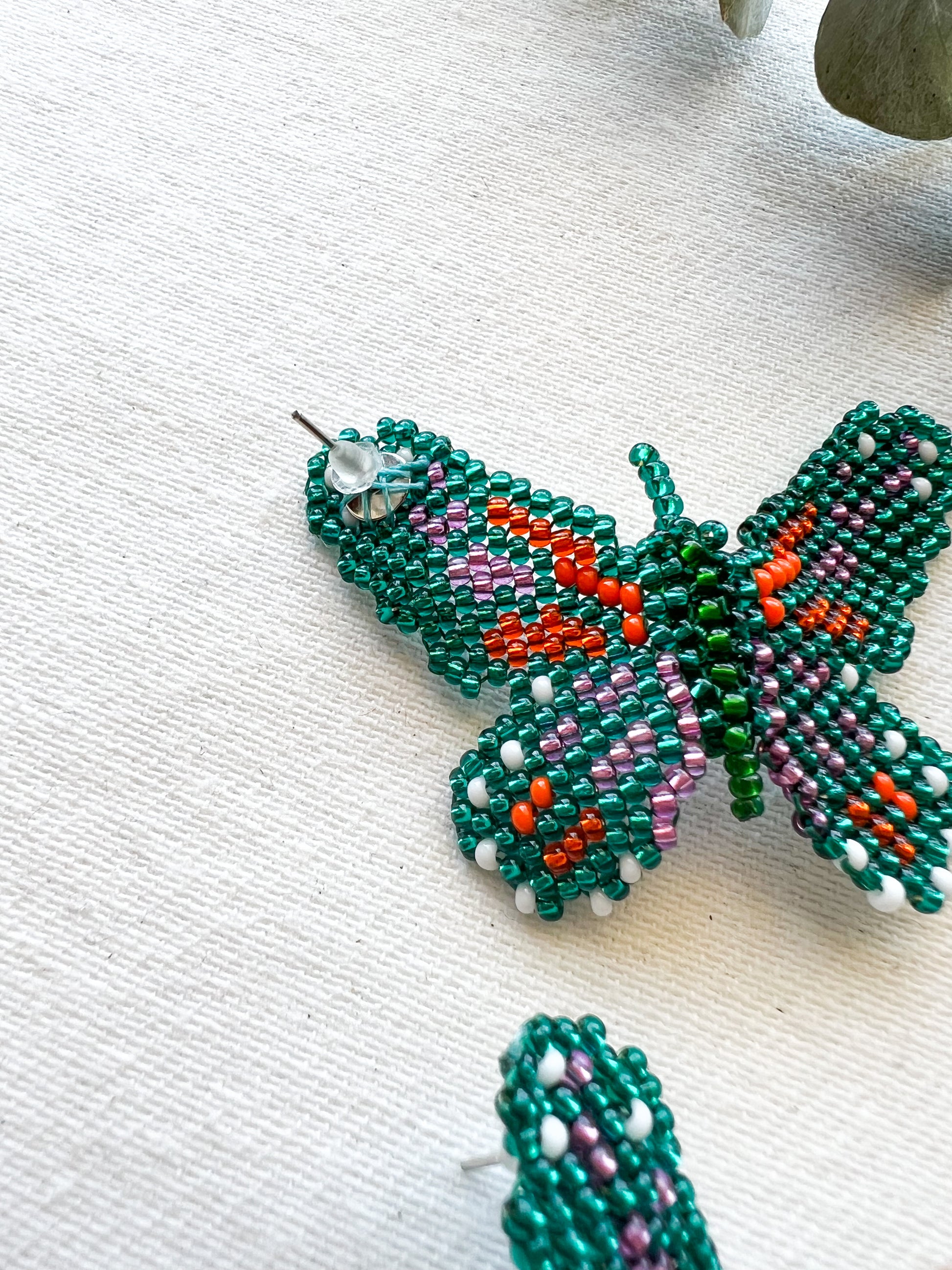 Mariposita ✻ Inga Beaded Earrings