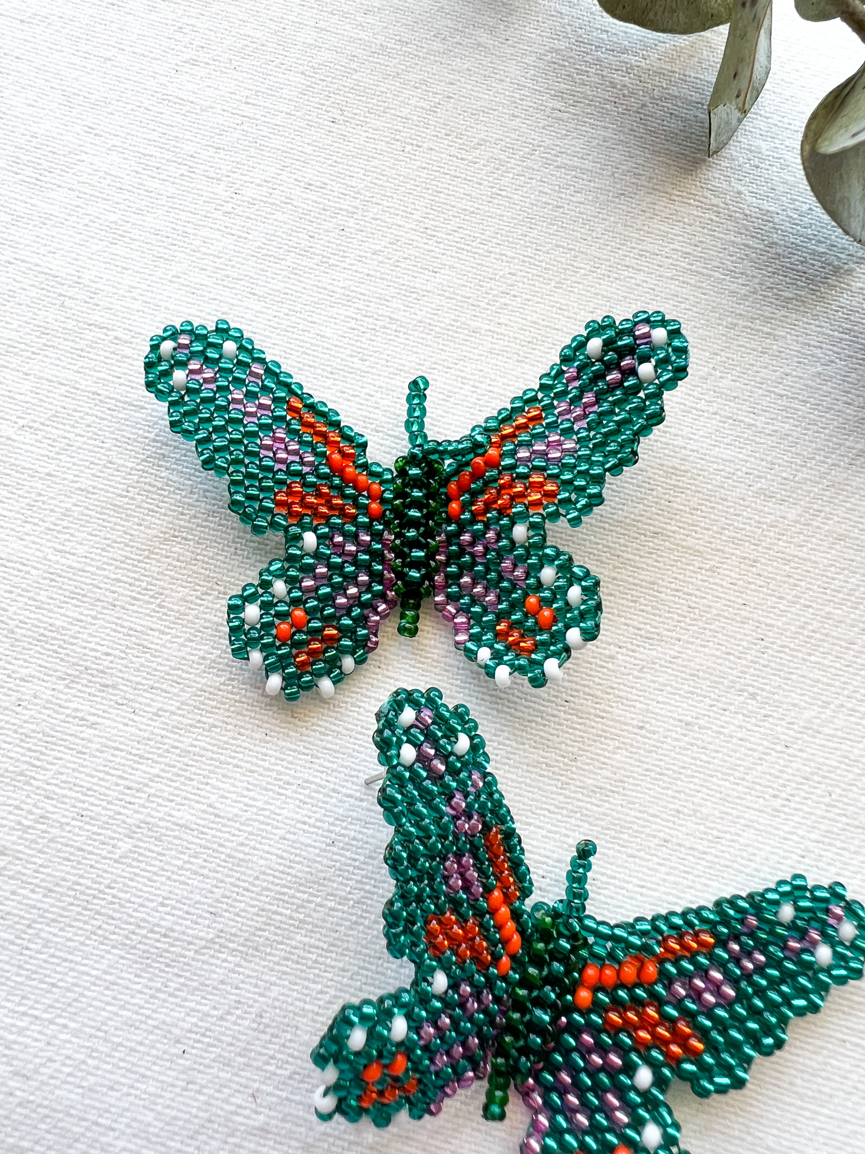Mariposita ✻ Inga Beaded Earrings