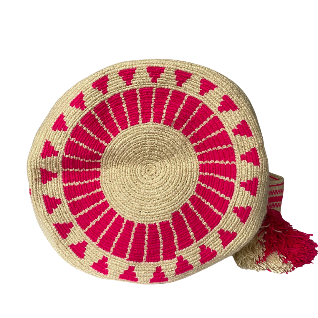 Fucsia ✻ Large Wayuu Mochila