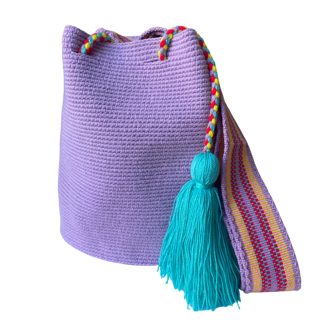 Lilac ✻ Medium Wayuu Mochila