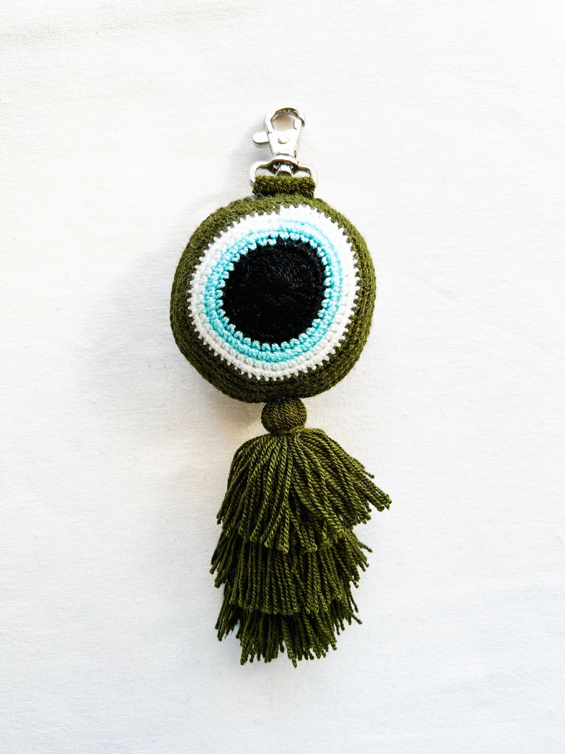 Ojos ✻ Wayuu Keychain