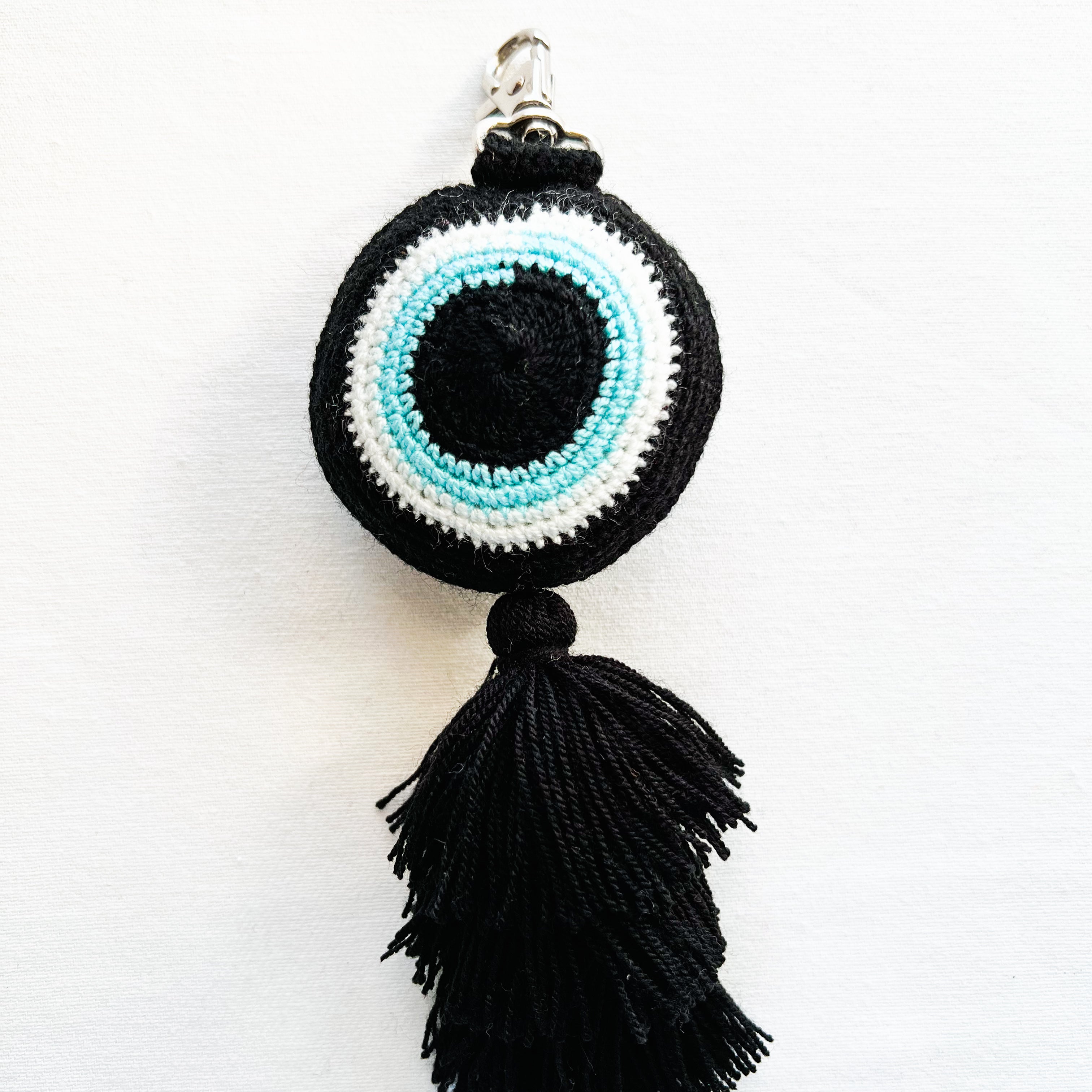 Ojos ✻ Wayuu Keychain