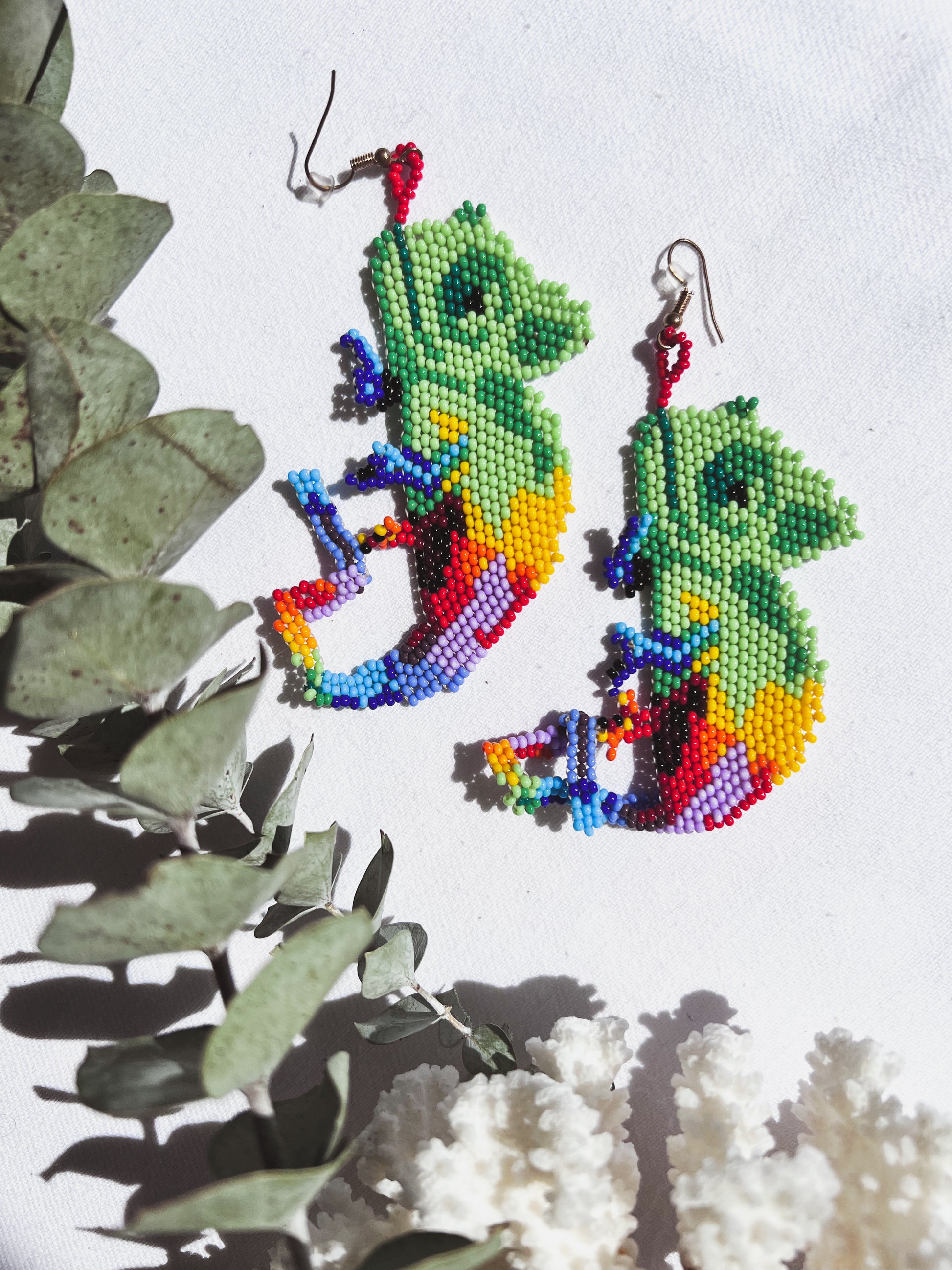 Cameo ✻ Embera Beaded Earrings