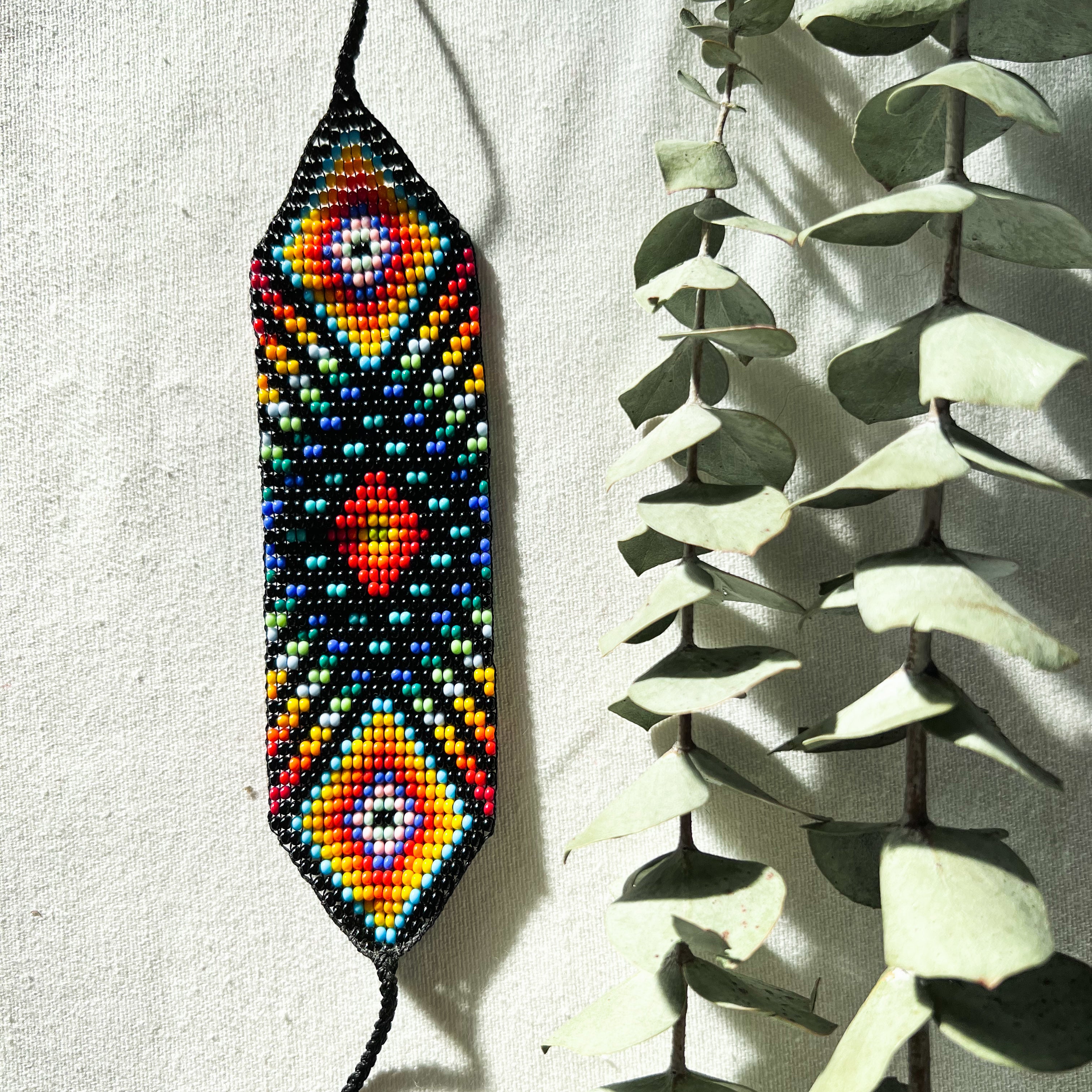 Holi ✻ Emberá Beaded Bracelet