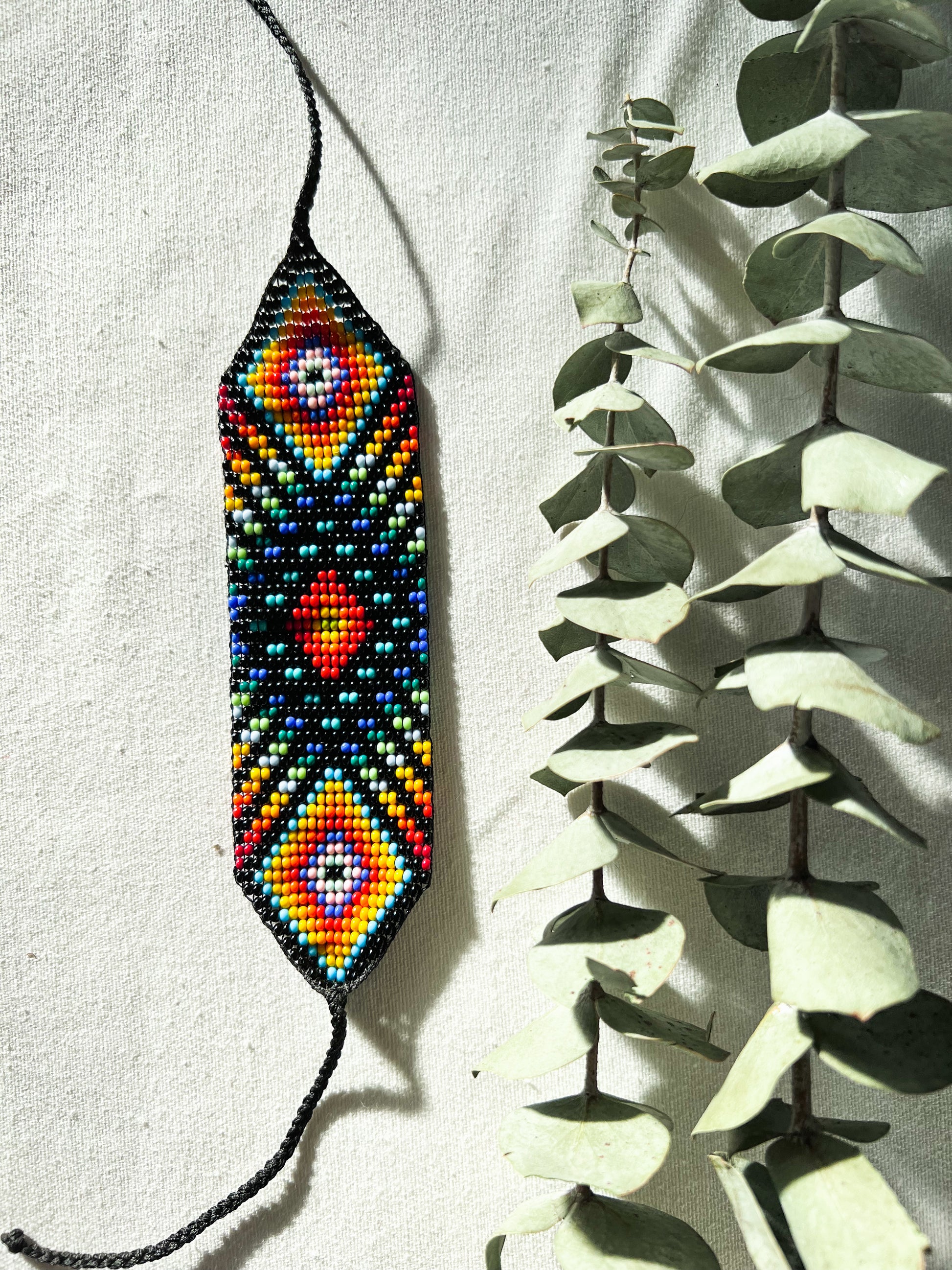 Holi ✻ Emberá Beaded Bracelet